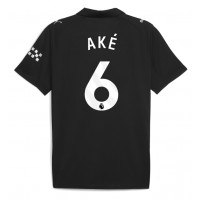 Manchester City Nathan Ake #6 Vonkajší futbalový dres 2025-26 Krátky Rukáv